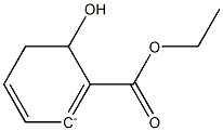 2-Ethoxycarbonylphenol anion Structure