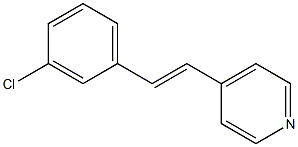 4-(3-Chlorostyryl)pyridine