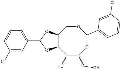 2-O,6-O:4-O,5-O-Bis(3-chlorobenzylidene)-L-glucitol