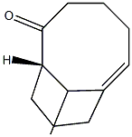 (1S,6E)-11-Methylbicyclo[5.3.1]undec-6-en-2-one Structure