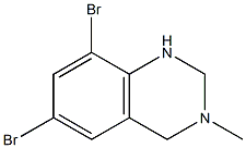 3-Methyl-6,8-dibromo-1,2,3,4-tetrahydroquinazoline