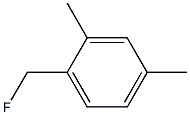 Fluoro(2,4-dimethylphenyl)methane Struktur