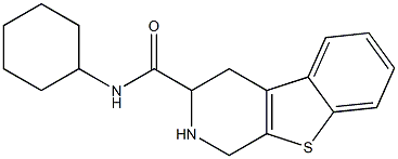 N-Cyclohexyl-1,2,3,4-tetrahydro[1]benzothieno[2,3-c]pyridine-3-carboxamide