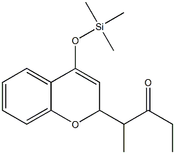 2-(1-Methyl-2-oxobutyl)-4-(trimethylsilyloxy)-2H-1-benzopyran