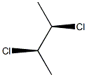 (2R,3R)-2,3-Dichlorobutane Struktur