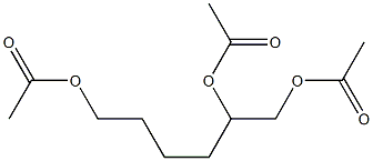 Triacetic acid 1,2,6-hexanetriyl ester