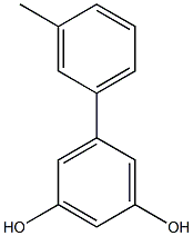 5-(3-Methylphenyl)benzene-1,3-diol Structure