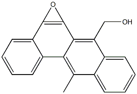 5,6-Epoxy-7-(hydroxymethyl)-12-methylbenz[a]anthracene Structure