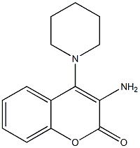 3-Amino-4-piperidino-2H-1-benzopyran-2-one|