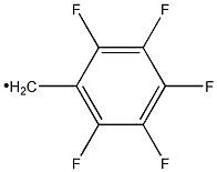 (2,3,4,5,6-Pentafluorophenyl)methylradical,,结构式