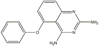 2,4-Diamino-5-phenoxy-quinazoline Structure