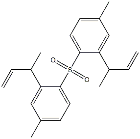 (+)-1-Methyl-2-propenyl(4-methylphenyl) sulfone Structure