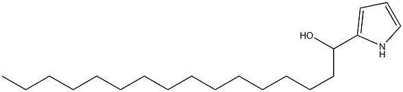 1-(1H-Pyrrol-2-yl)hexadecan-1-ol 结构式