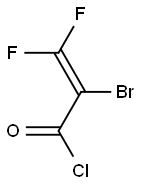 2-Bromo-3,3-difluoropropenoic acid chloride,,结构式