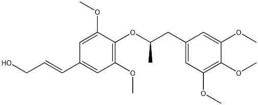 3-[3,5-Dimethoxy-4-[[(R)-3-(3,4,5-trimethoxyphenyl)propan-2-yl]oxy]phenyl]-2-propen-1-ol|