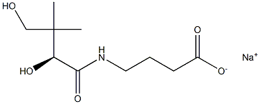 (-)-4-[[(S)-2,4-Dihydroxy-3,3-dimethylbutyryl]amino]butyric acid sodium salt