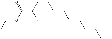 2-Fluorododecanoic acid ethyl ester,,结构式