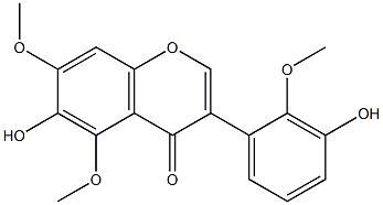  3',6-Dihydroxy-2',5,7-trimethoxyisoflavone