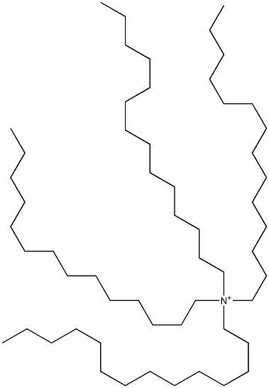 Tetratetradecylaminium Structure