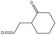 2-Oxocyclohexaneacetaldehyde Struktur