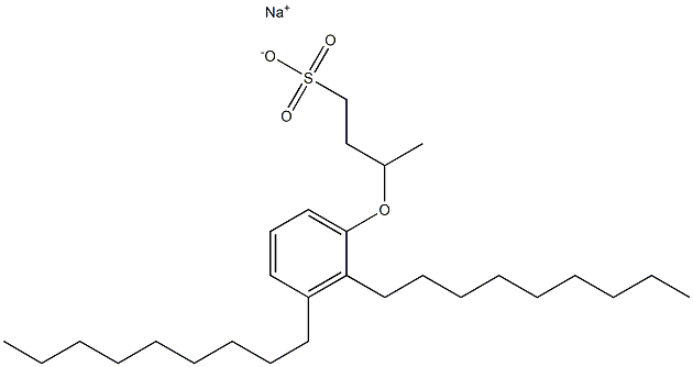 3-(2,3-Dinonylphenoxy)butane-1-sulfonic acid sodium salt