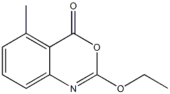2-Ethoxy-5-methyl-4H-3,1-benzoxazin-4-one Structure