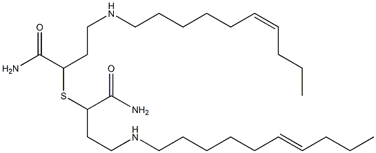 2-[[(6Z)-6-Decenyl]amino]ethyl(carbamoylmethyl) sulfide,,结构式