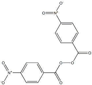 ビス(4-ニトロベンゾイル)ペルオキシド 化学構造式