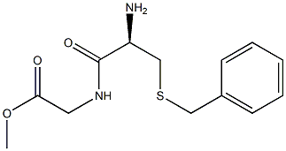 N-(S-Benzyl-L-cysteinyl)glycine methyl ester Structure