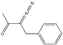 3-Diazo-4-phenyl-2-butanone Structure