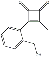 3-Methyl-4-(2-hydroxymethylphenyl)-3-cyclobutene-1,2-dione
