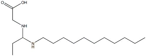 N-[1-(Undecylamino)propyl]aminoacetic acid Structure