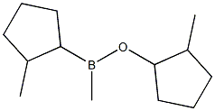 Methyl(2-methylcyclopentyl)[(2-methylcyclopentyl)oxy]borane