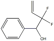 1-Phenyl-2,2-difluoro-3-butene-1-ol Struktur