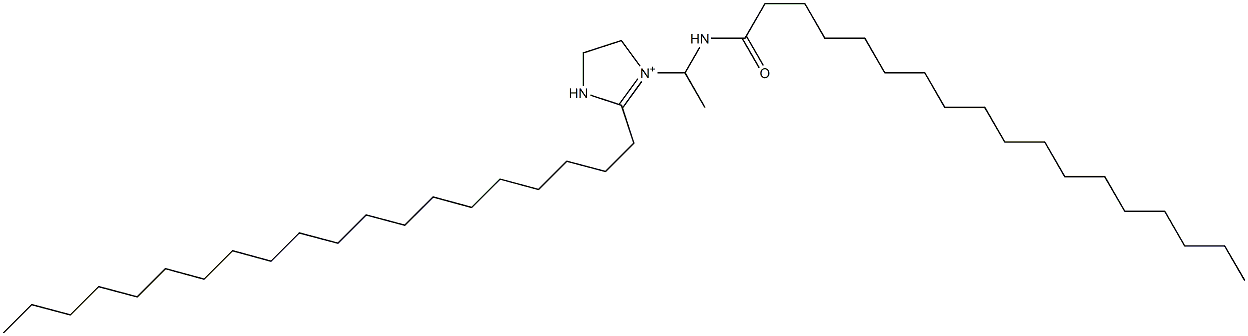 2-Icosyl-1-[1-(stearoylamino)ethyl]-1-imidazoline-1-ium|