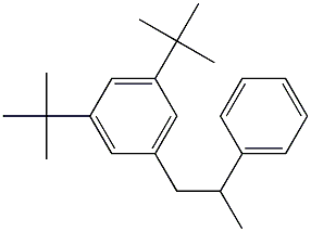 1-(3,5-Di-tert-butylphenyl)-2-phenylpropane Structure