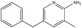 5-Benzyl-3-methylpyridin-2-amine,,结构式