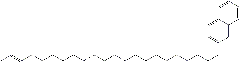 2-(20-Docosenyl)naphthalene,,结构式