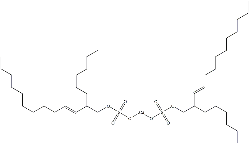  Bis(2-hexyl-3-tridecenyloxysulfonyloxy)calcium