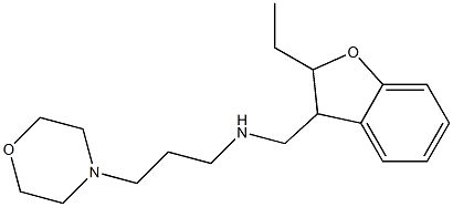  4-[3-[[(2,3-Dihydro-2-ethylbenzofuran-3-yl)methyl]amino]propyl]morpholine