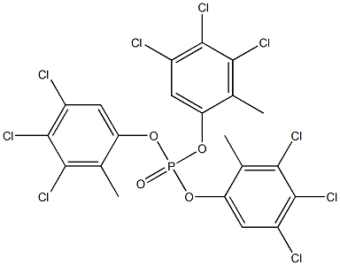 Phosphoric acid tris(3,4,5-trichloro-2-methylphenyl) ester