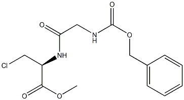 [S,(+)]-3-Chloro-2-[[N-(benzyloxycarbonyl)glycyl]amino]propionic acid methyl ester|