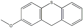 2-Methoxy-9H-thioxanthene Struktur