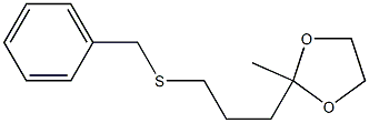 2-Methyl-2-[3-(benzylthio)propyl]-1,3-dioxolane