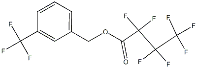  Heptafluorobutyric acid m-(trifluoromethyl)benzyl ester