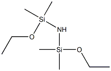 Bis[dimethyl(ethoxy)silyl]amine Struktur