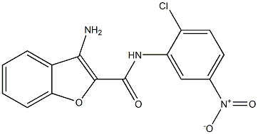 3-Amino-N-(2-chloro-5-nitrophenyl)benzofuran-2-carboxamide