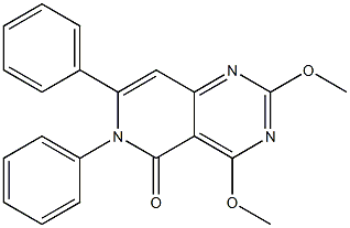 2,4-Dimethoxy-6,7-diphenylpyrido[4,3-d]pyrimidin-5(6H)-one|