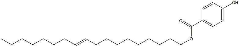 4-Hydroxybenzoic acid 10-octadecenyl ester Structure