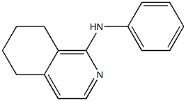 5,6,7,8-Tetrahydro-N-phenylisoquinolin-1-amine 结构式